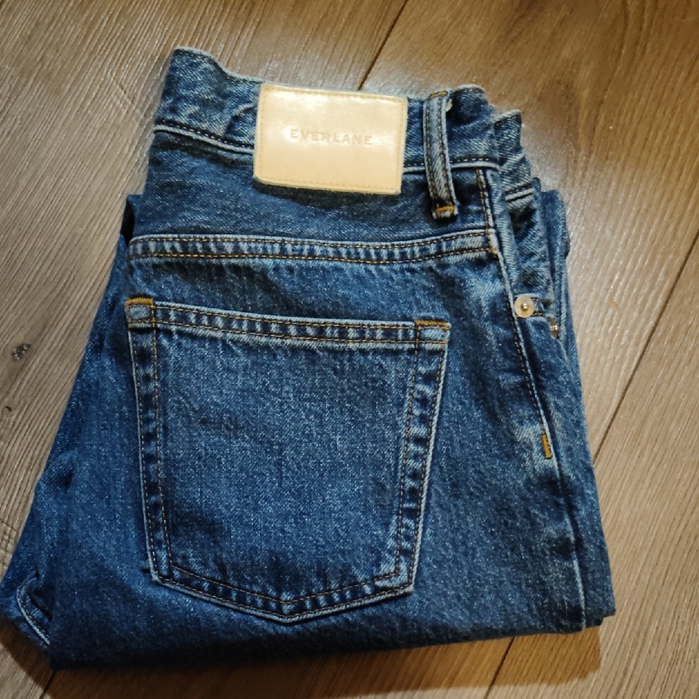 Everlane Ankle-Length Blue Jeans - Picture 2 of 3